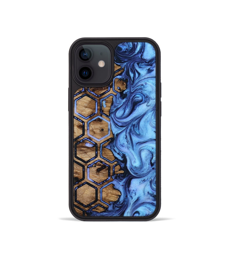 iPhone 12 mini Wood Phone Case - Kiara (Pattern, 818443)
