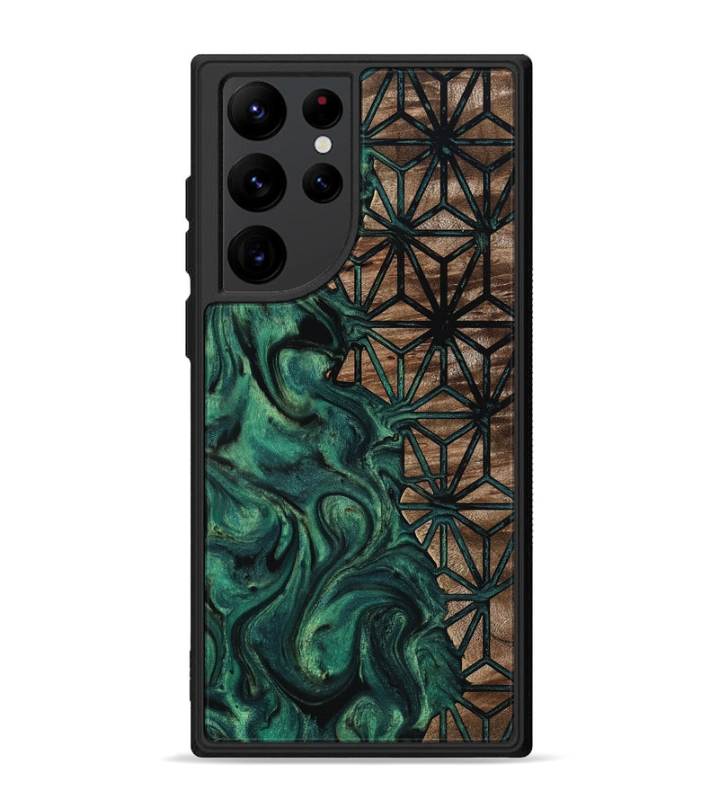 Galaxy S22 Ultra Wood Phone Case - Jeanna (Pattern, 818444)