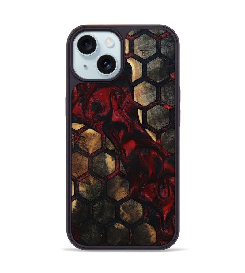iPhone 15 Wood Phone Case - Kelis (Pattern, 818445)