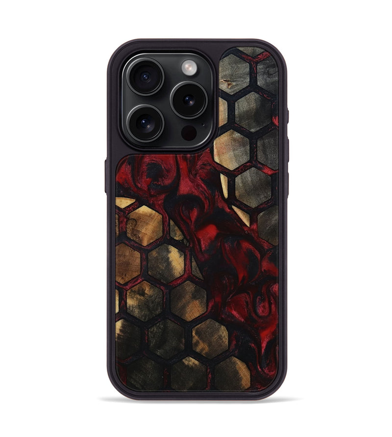 iPhone 15 Pro Wood Phone Case - Kelis (Pattern, 818445)