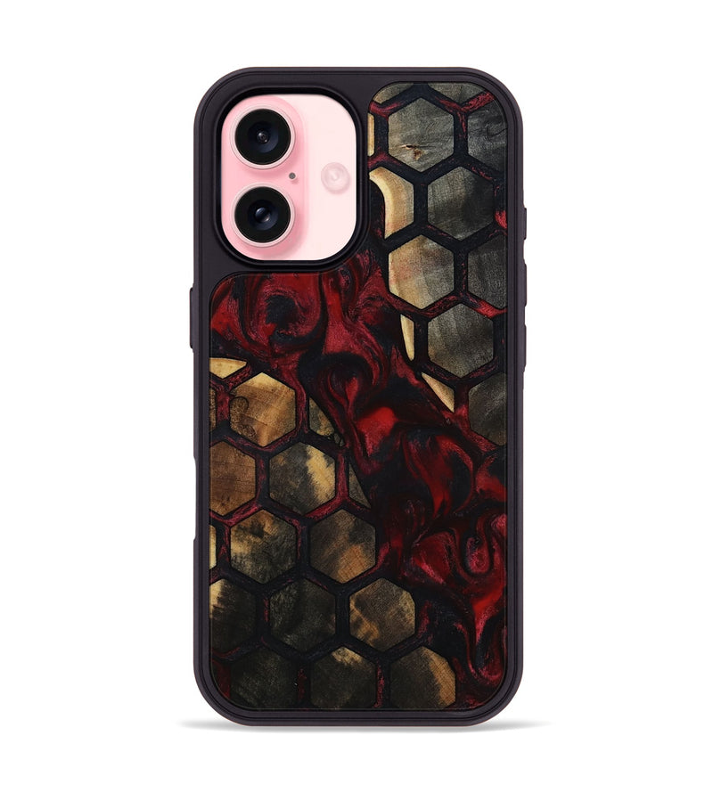 iPhone 16 Wood Phone Case - Kelis (Pattern, 818445)