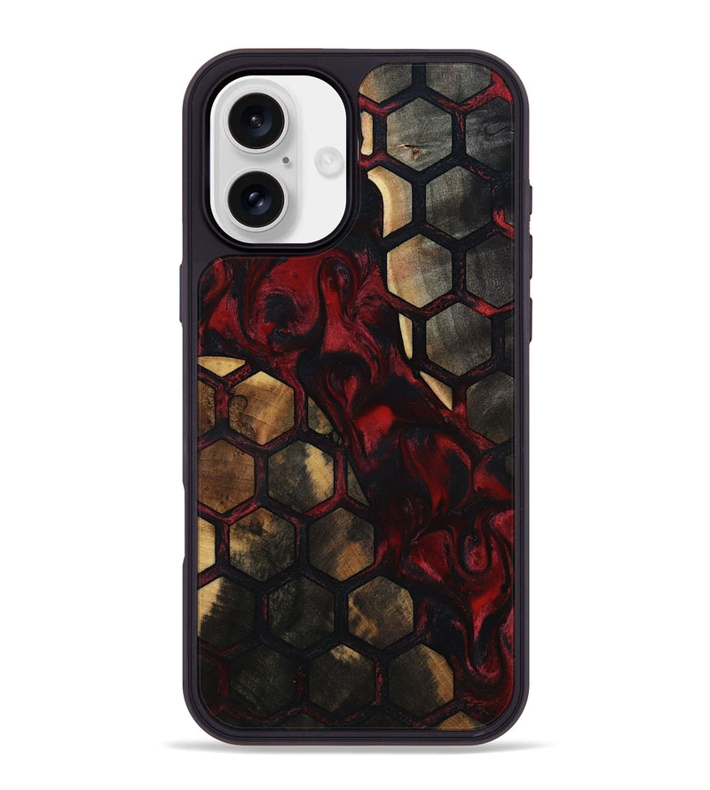 iPhone 16 Plus Wood Phone Case - Kelis (Pattern, 818445)