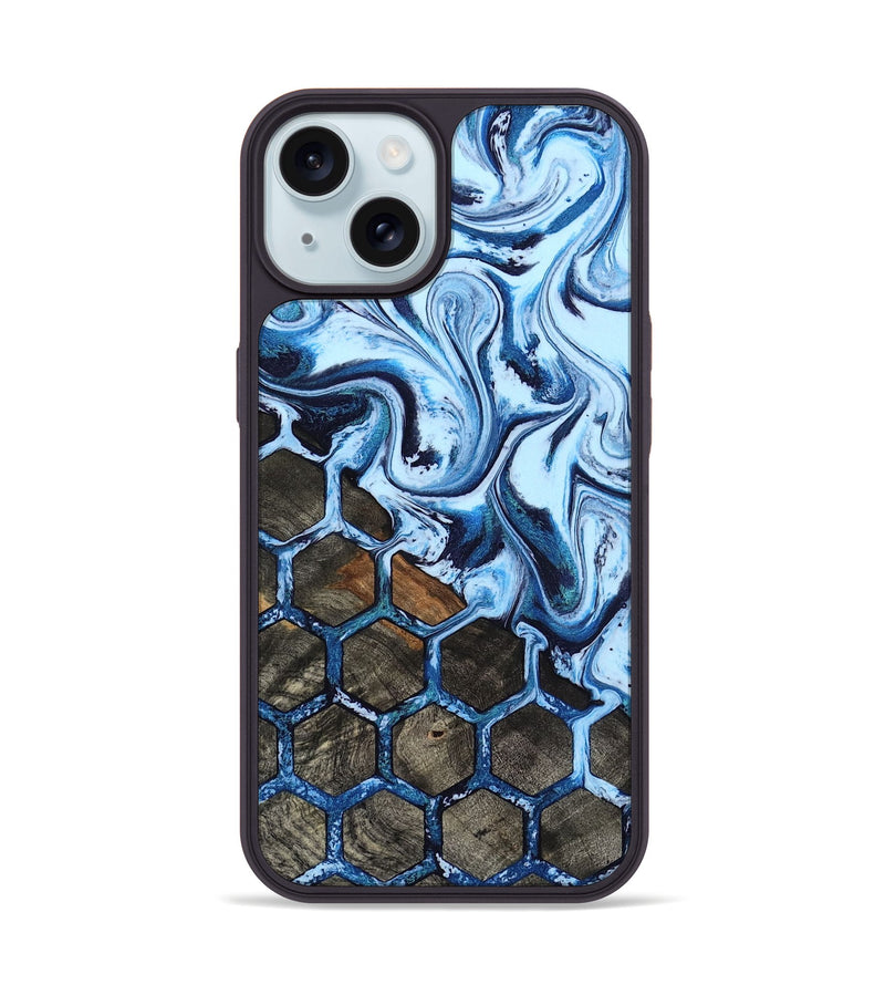 iPhone 15 Wood Phone Case - Breanna (Pattern, 818448)