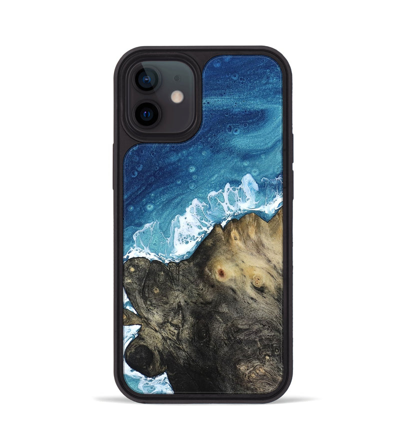 iPhone 12 Wood Phone Case - Mat (Coastal, 818450)