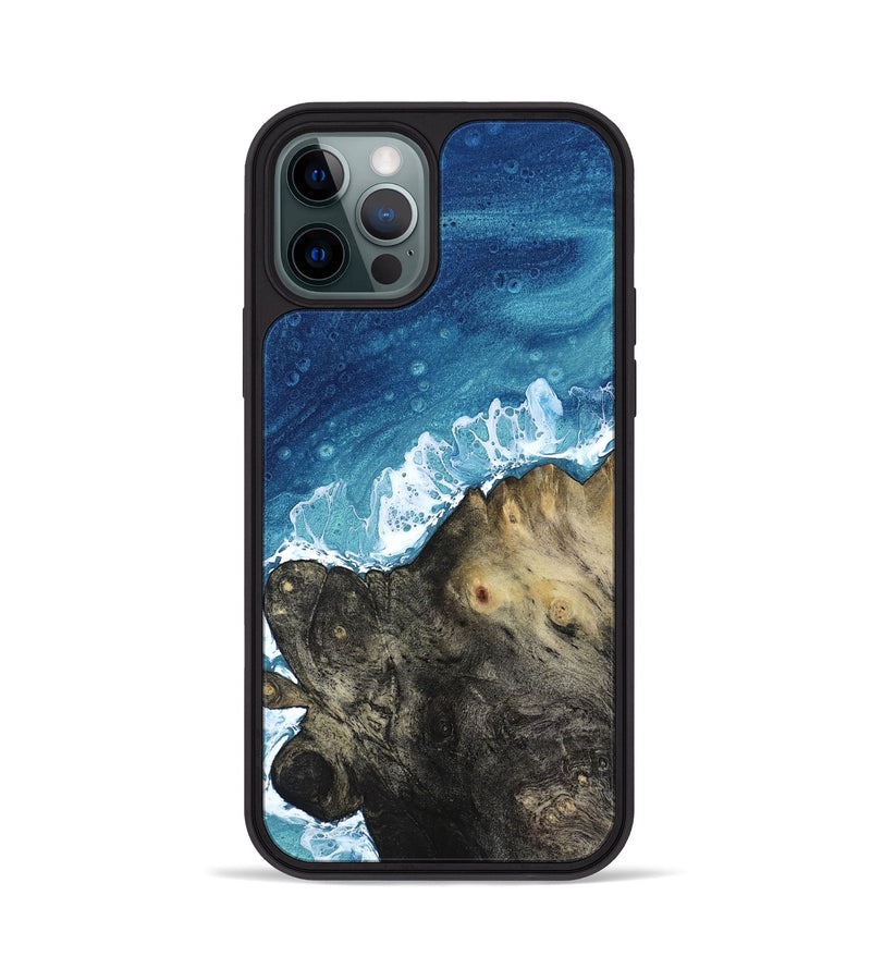 iPhone 12 Pro Wood Phone Case - Mat (Coastal, 818450)