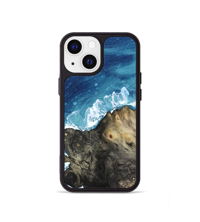 iPhone 13 mini Wood Phone Case - Mat (Coastal, 818450)