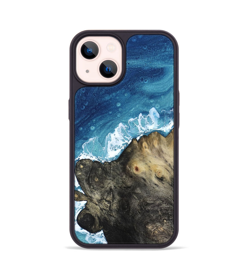 iPhone 14 Wood Phone Case - Mat (Coastal, 818450)