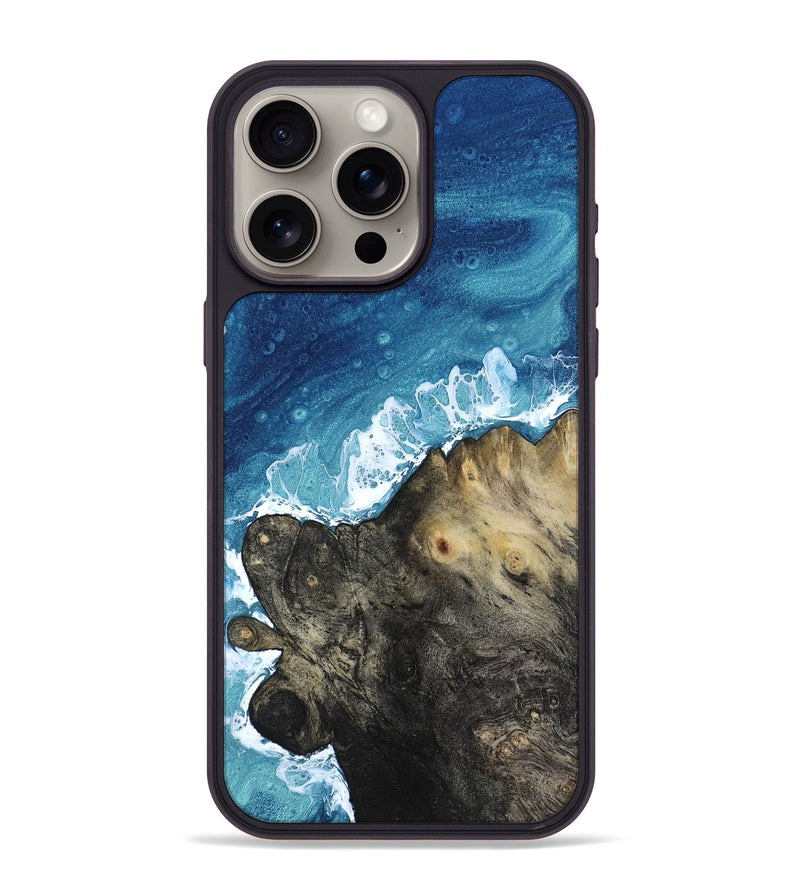 iPhone 15 Pro Max Wood Phone Case - Mat (Coastal, 818450)