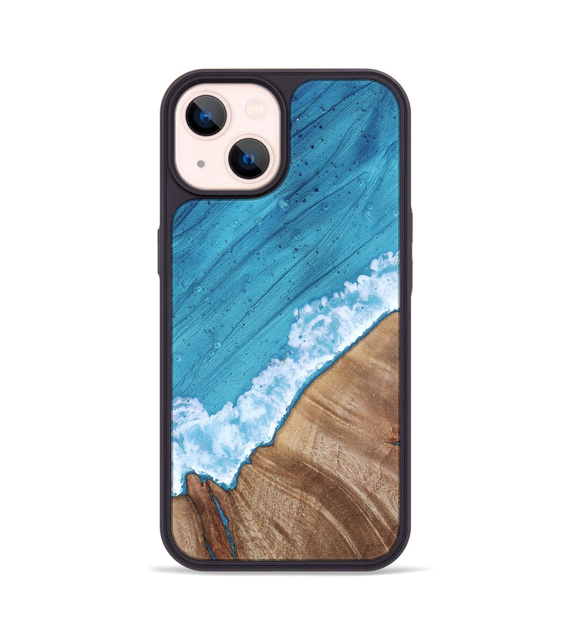 iPhone 14 Wood Phone Case - Chelsey (Coastal, 818452)