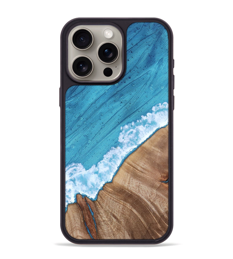 iPhone 15 Pro Max Wood Phone Case - Chelsey (Coastal, 818452)
