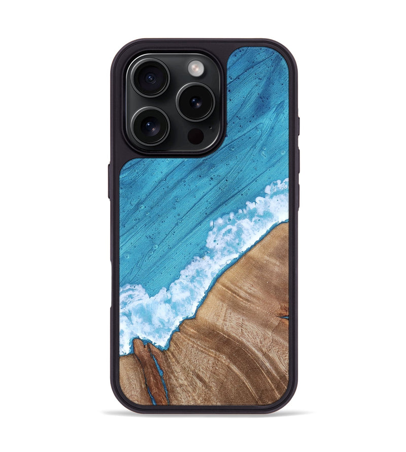 iPhone 16 Pro Wood Phone Case - Chelsey (Coastal, 818452)