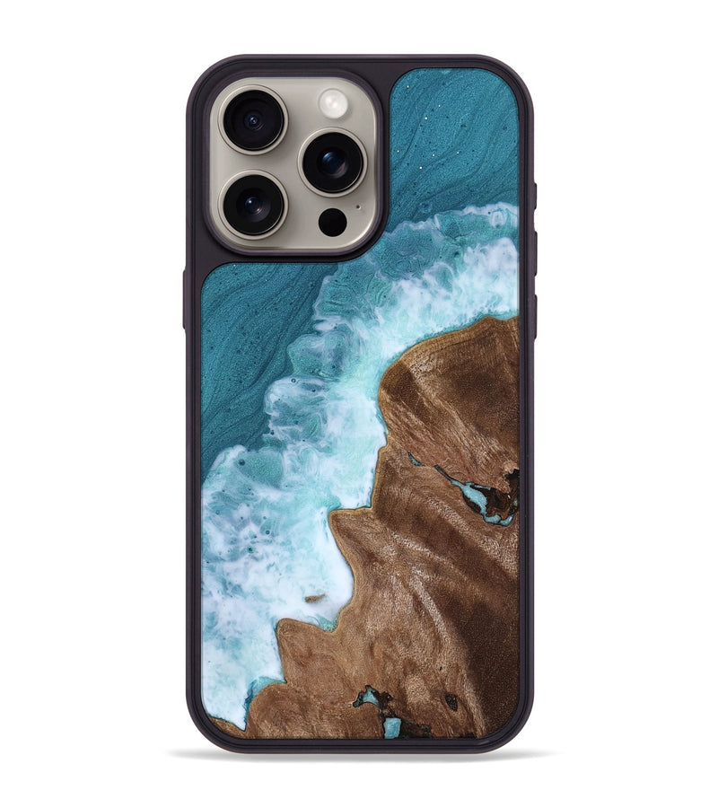 iPhone 15 Pro Max Wood Phone Case - Kayli (Coastal, 818454)