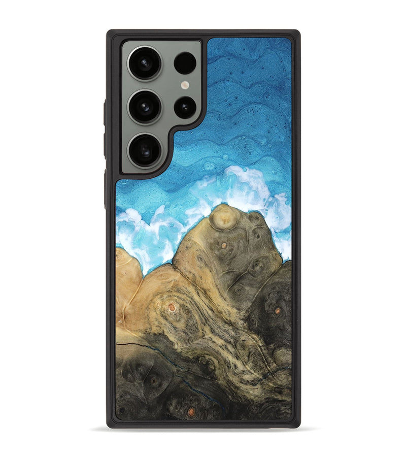 Galaxy S23 Ultra Wood Phone Case - Grey (Coastal, 818455)