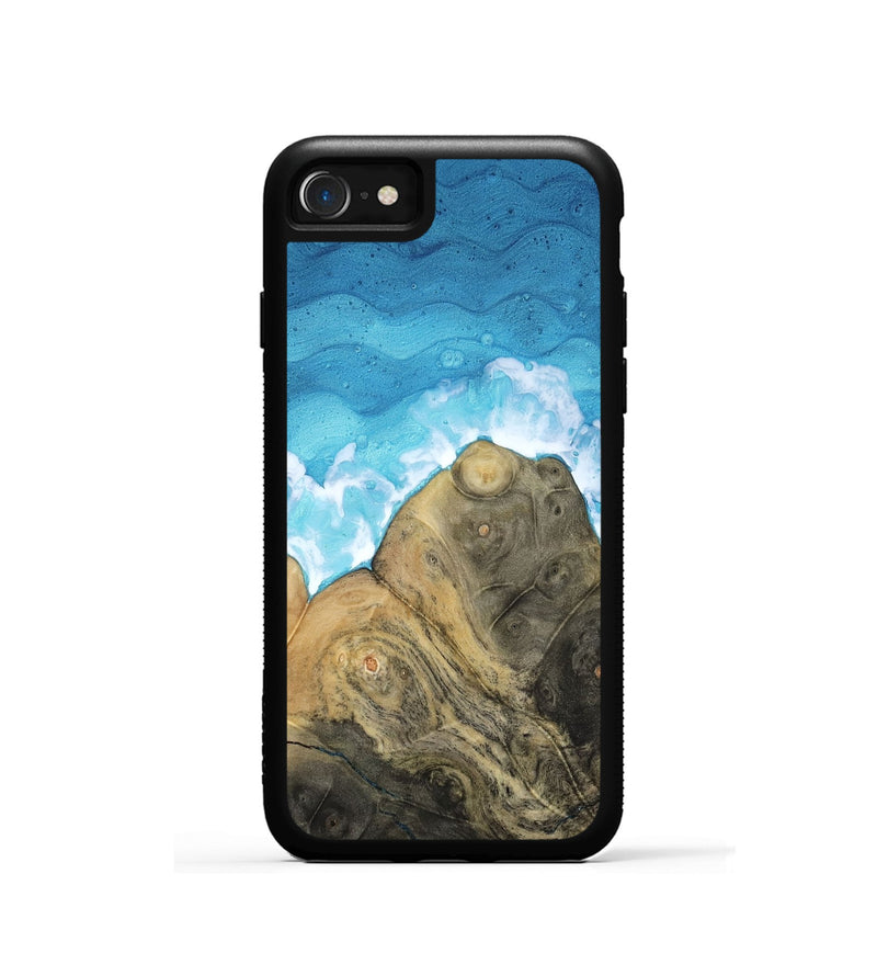 iPhone SE Wood Phone Case - Grey (Coastal, 818455)