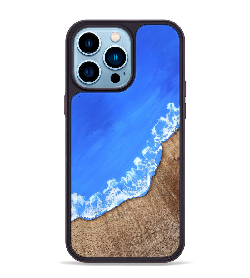 iPhone 14 Pro Max Wood Phone Case - Bo (Coastal, 818457)