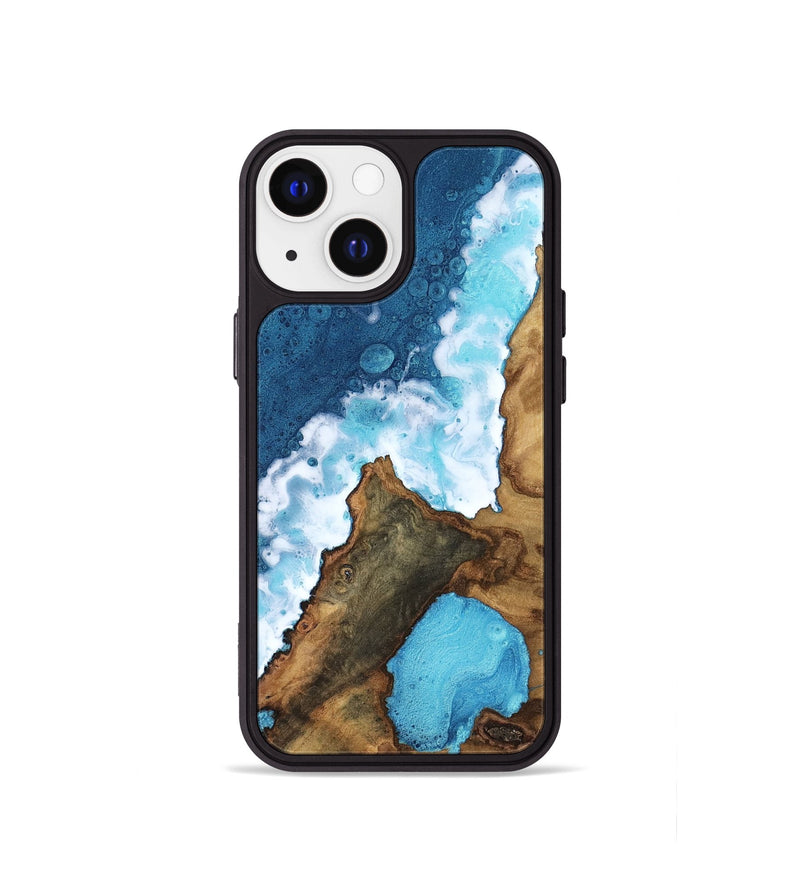 iPhone 13 mini Wood Phone Case - Emmalee (Coastal, 818458)