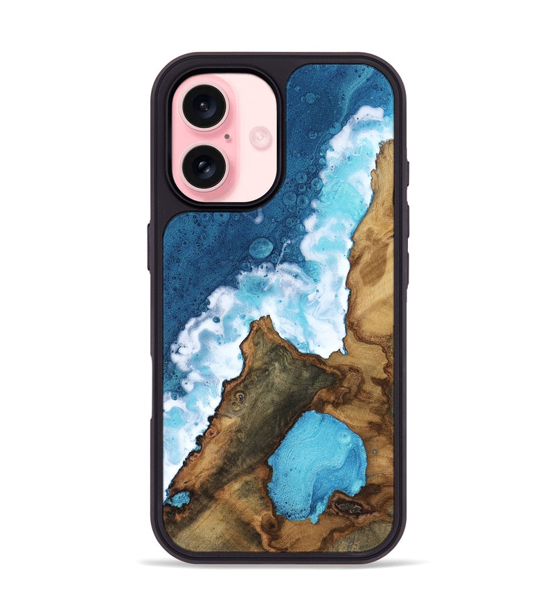 iPhone 16 Wood Phone Case - Emmalee (Coastal, 818458)