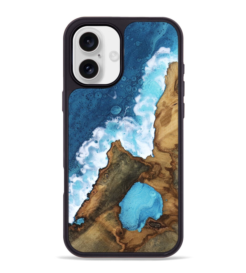 iPhone 16 Plus Wood Phone Case - Emmalee (Coastal, 818458)