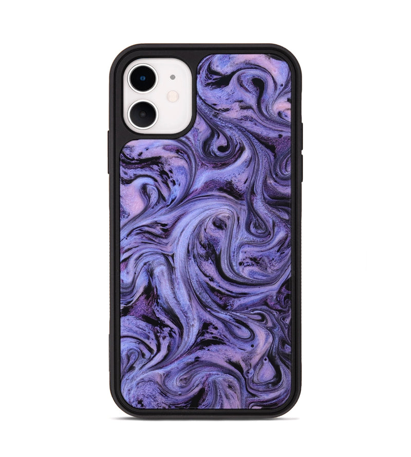 iPhone 11 ResinArt Phone Case - Jaziel (Purple, 818461)