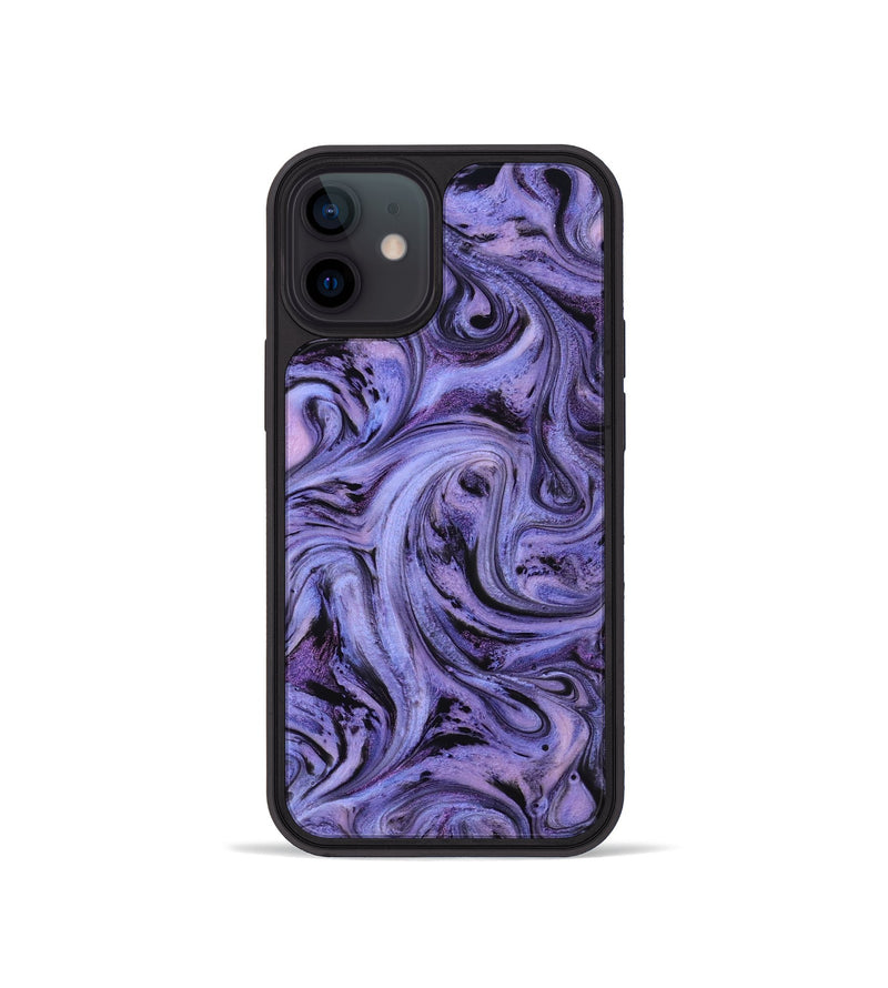 iPhone 12 mini ResinArt Phone Case - Jaziel (Purple, 818461)