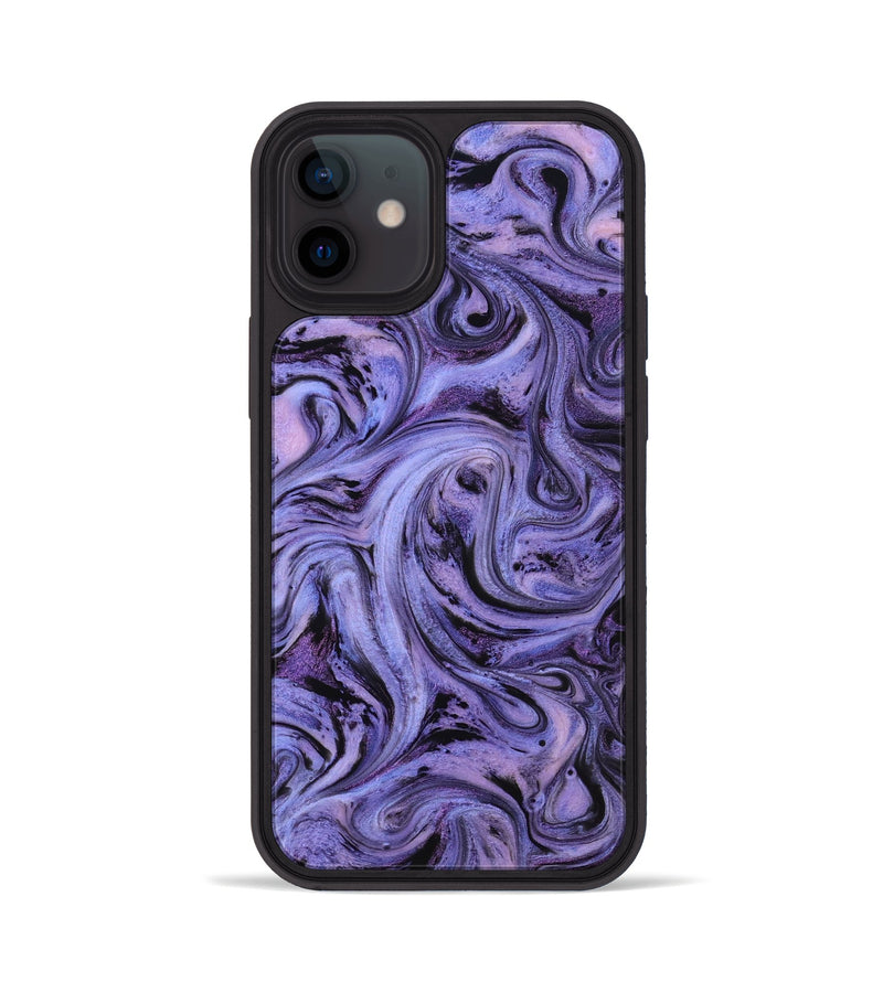 iPhone 12 ResinArt Phone Case - Jaziel (Purple, 818461)