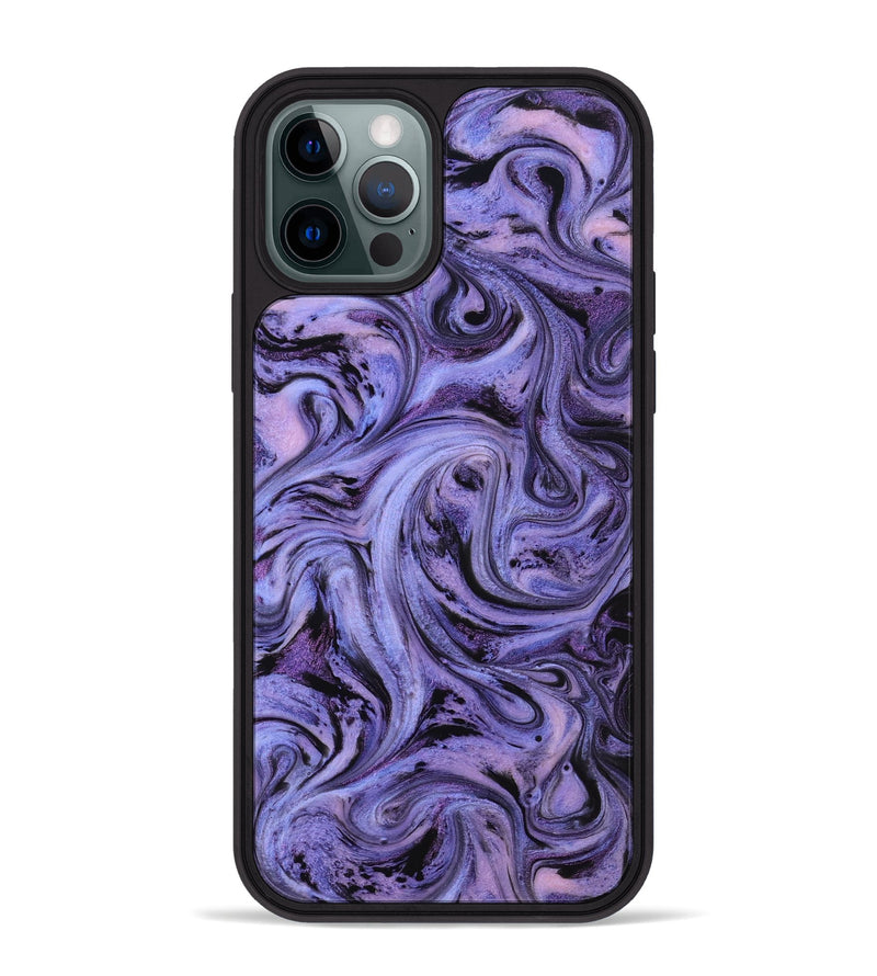 iPhone 12 Pro Max ResinArt Phone Case - Jaziel (Purple, 818461)