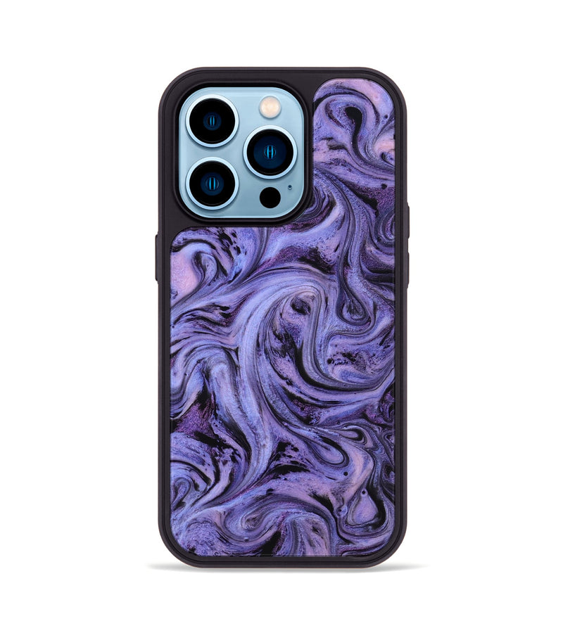 iPhone 14 Pro ResinArt Phone Case - Jaziel (Purple, 818461)
