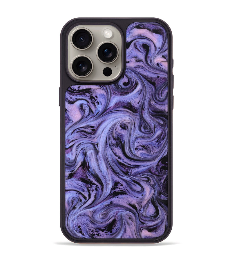 iPhone 15 Pro Max ResinArt Phone Case - Jaziel (Purple, 818461)