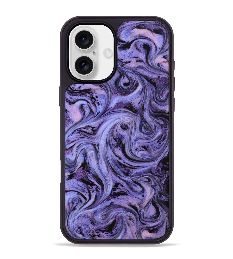 iPhone 16 Plus ResinArt Phone Case - Jaziel (Purple, 818461)