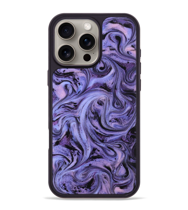iPhone 16 Pro Max ResinArt Phone Case - Jaziel (Purple, 818461)