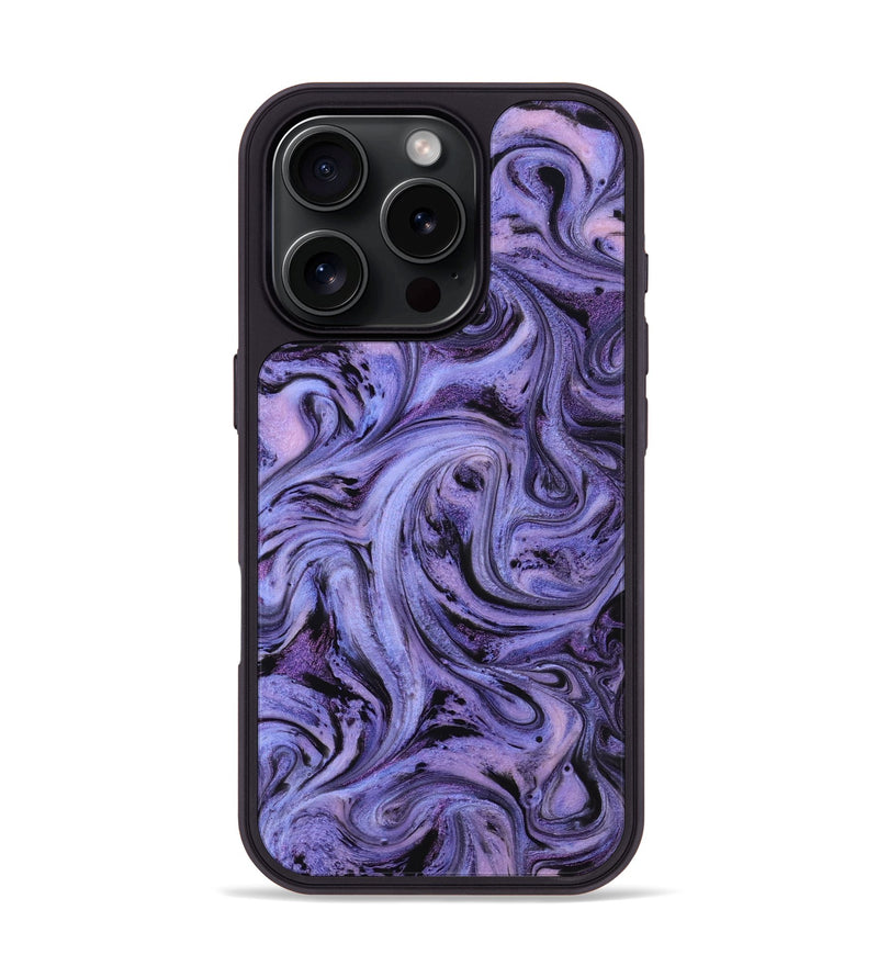 iPhone 16 Pro ResinArt Phone Case - Jaziel (Purple, 818461)