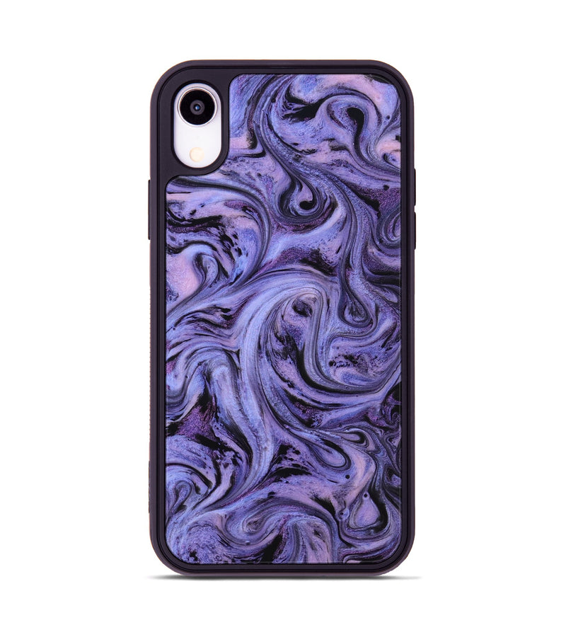 iPhone Xr ResinArt Phone Case - Jaziel (Purple, 818461)