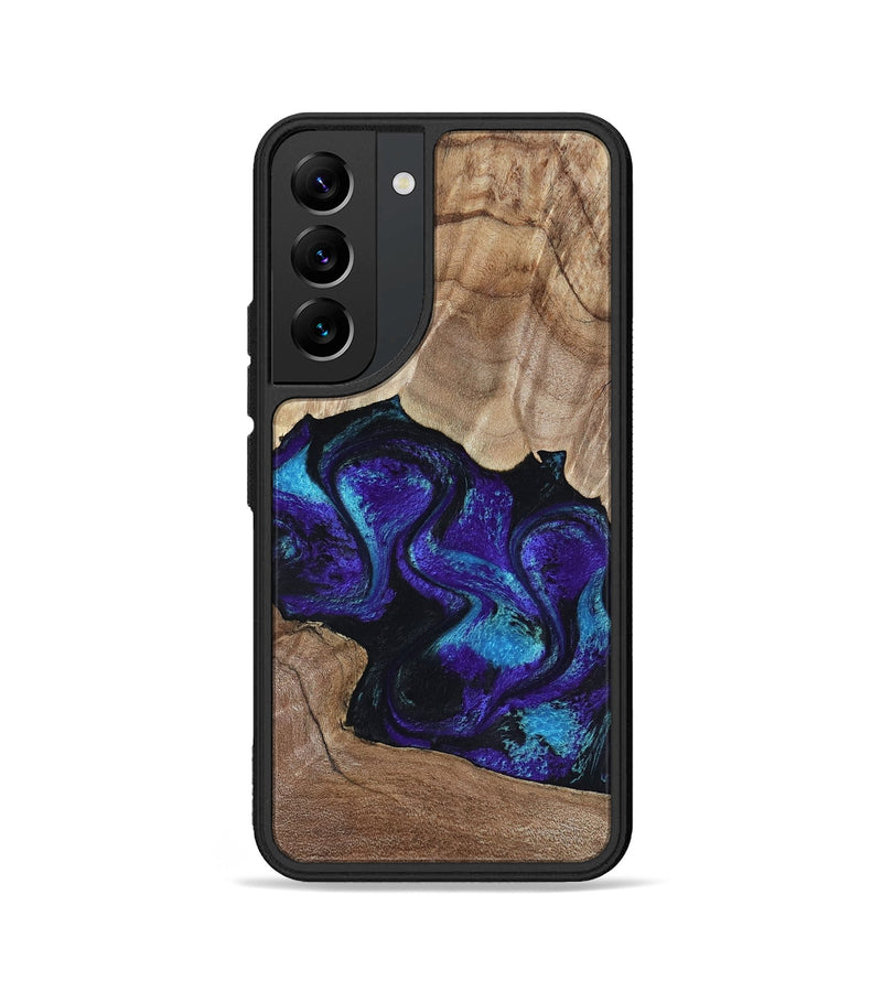 Galaxy S22 Wood Phone Case - Kristi (Purple, 818462)