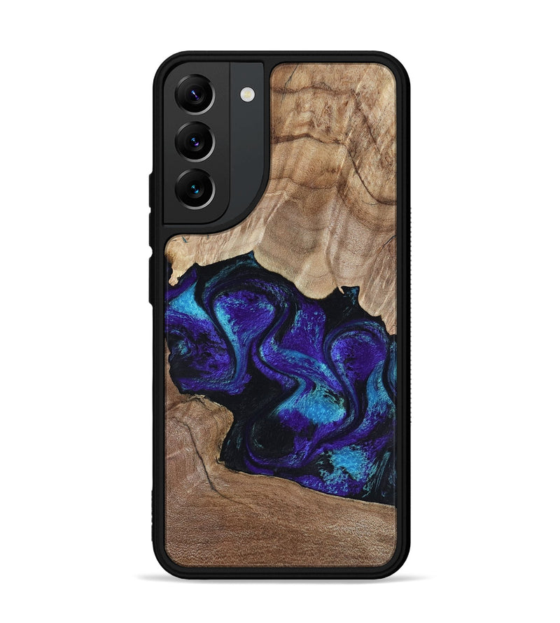 Galaxy S22 Plus Wood Phone Case - Kristi (Purple, 818462)