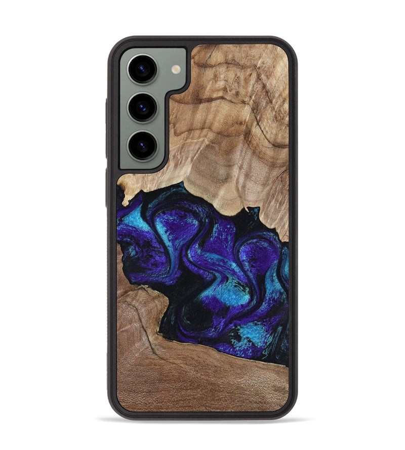 Galaxy S23 Plus Wood Phone Case - Kristi (Purple, 818462)