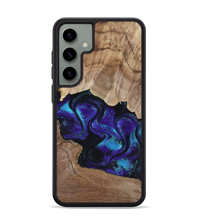 Galaxy S24 Plus Wood Phone Case - Kristi (Purple, 818462)