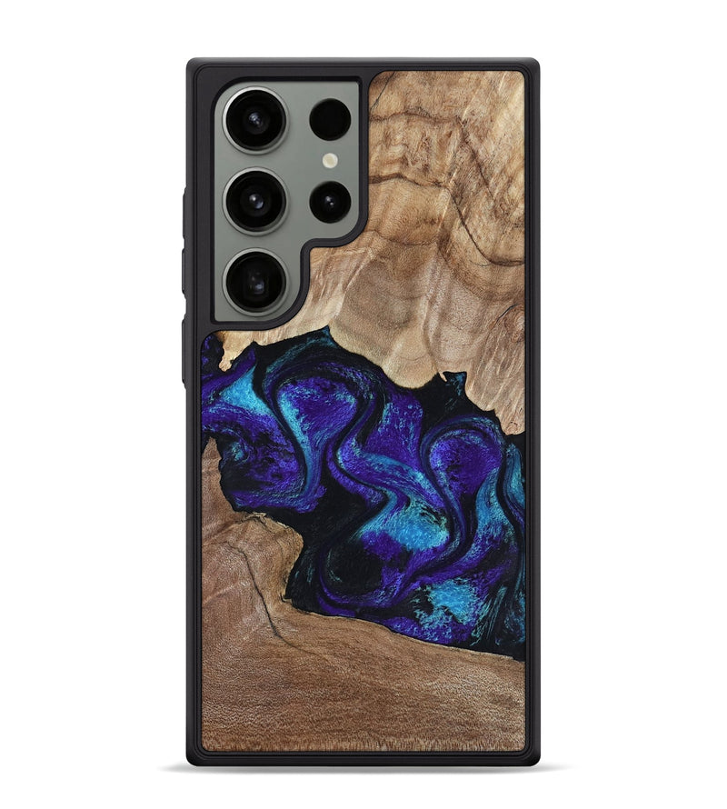 Galaxy S24 Ultra Wood Phone Case - Kristi (Purple, 818462)
