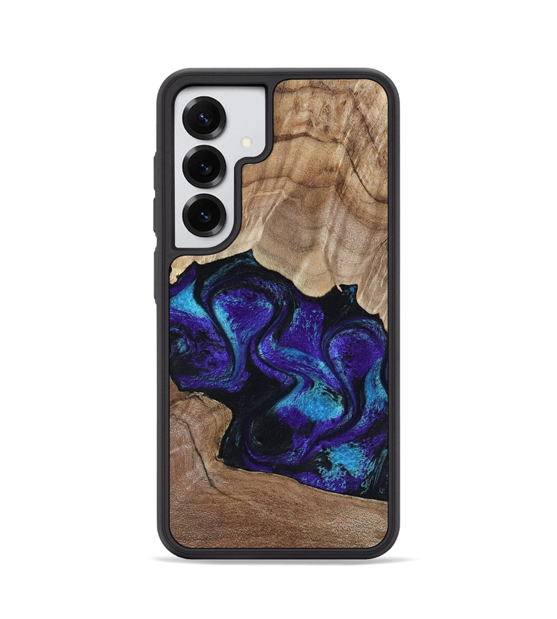 Galaxy S25 Wood Phone Case - Kristi (Purple, 818462)