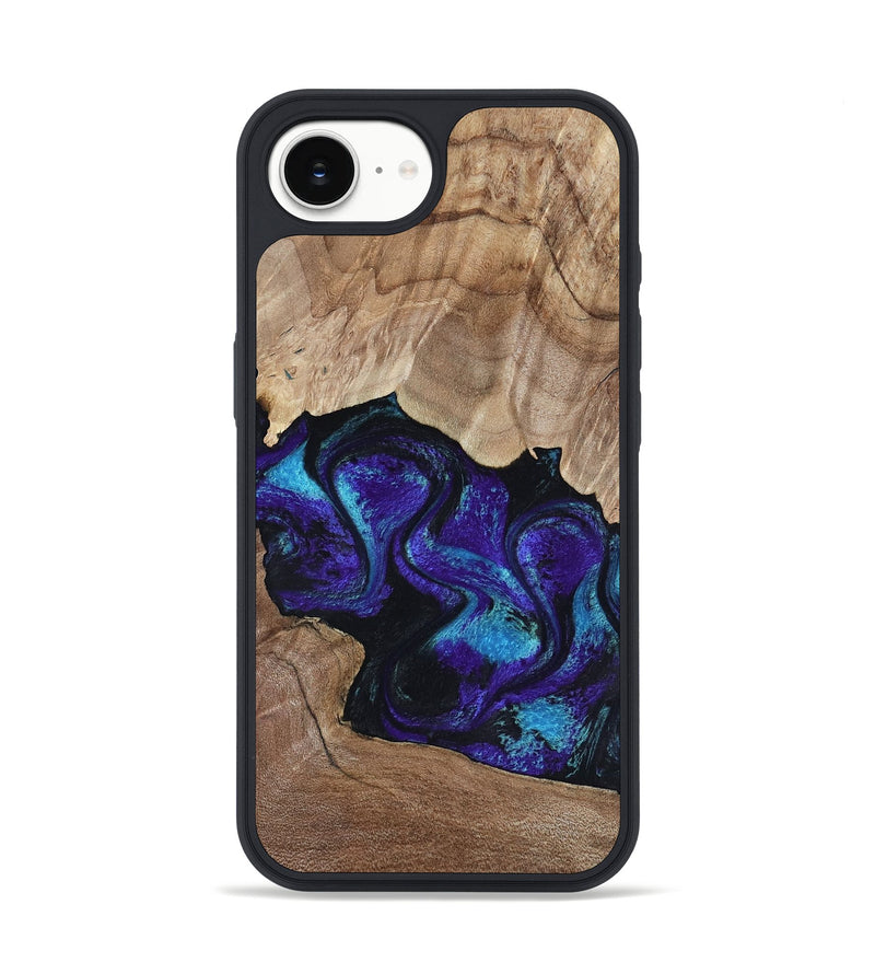 iPhone 16e Wood Phone Case - Kristi (Purple, 818462)
