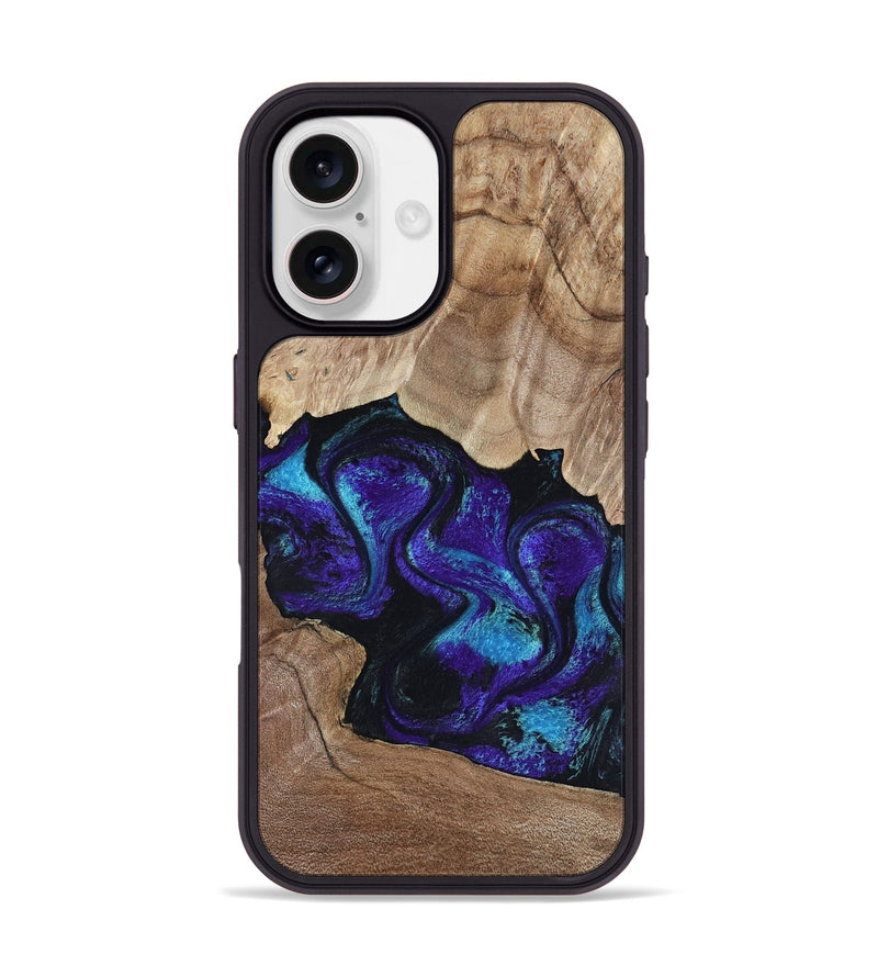 iPhone 17 Wood Phone Case - Kristi (Purple, 818462)