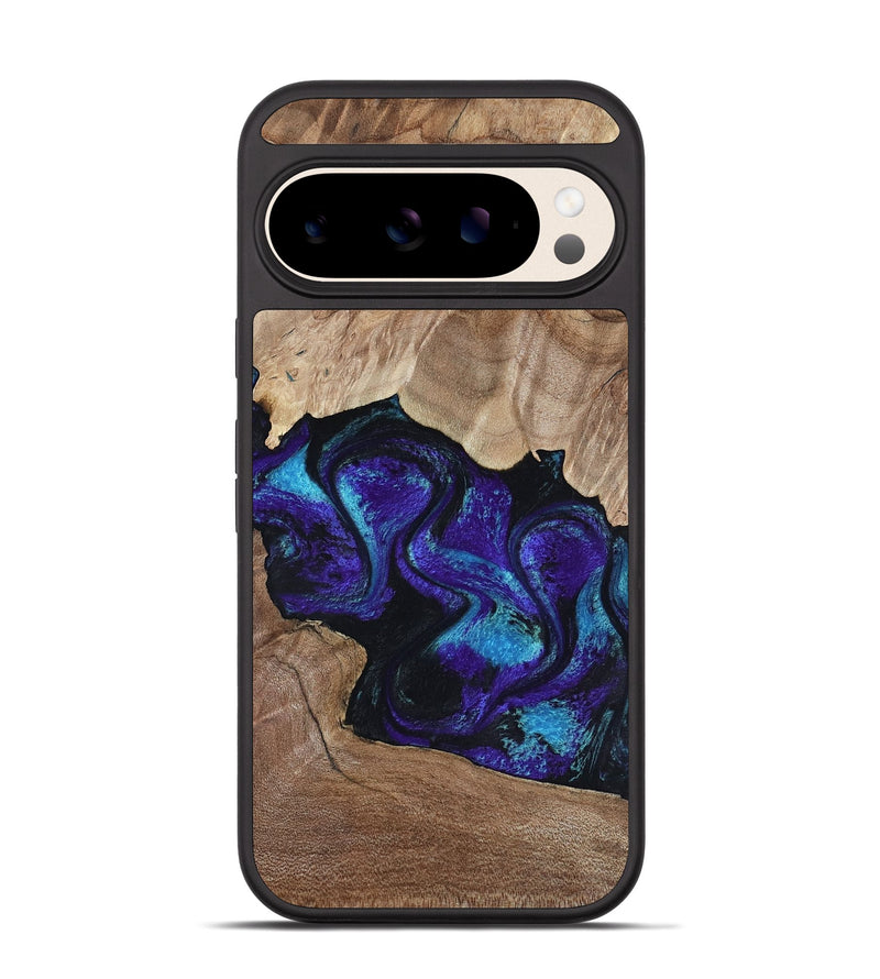 Pixel 10 Wood Phone Case - Kristi (Purple, 818462)