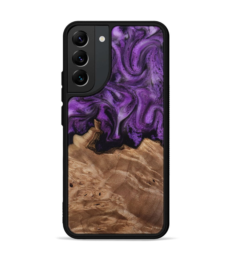 Galaxy S22 Plus Wood Phone Case - Verdie (Purple, 818463)