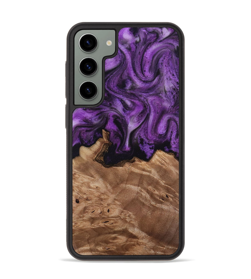 Galaxy S23 Plus Wood Phone Case - Verdie (Purple, 818463)