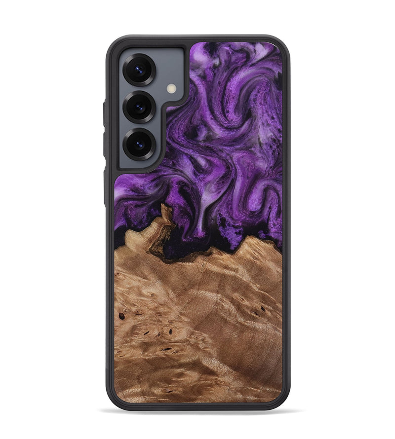 Galaxy S25 Plus Wood Phone Case - Verdie (Purple, 818463)