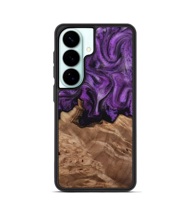 Galaxy S26 Wood Phone Case - Verdie (Purple, 818463)
