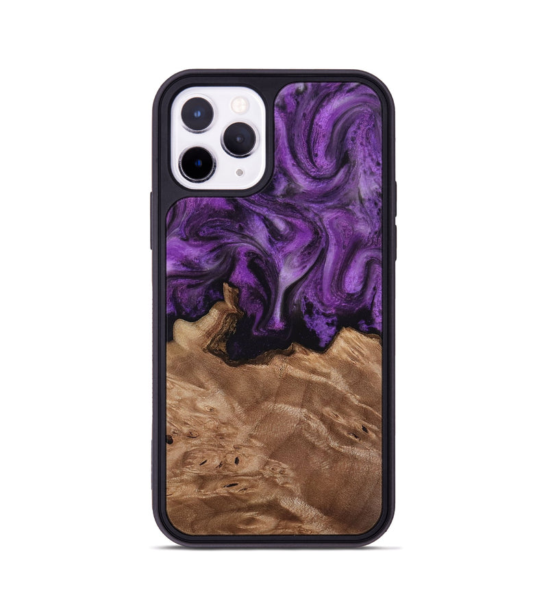 iPhone 11 Pro Wood Phone Case - Verdie (Purple, 818463)