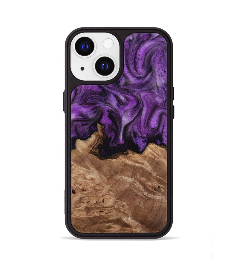 iPhone 13 Wood Phone Case - Verdie (Purple, 818463)