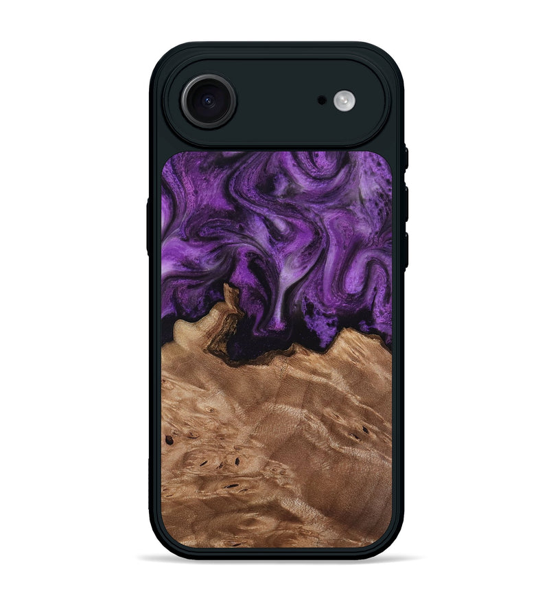 iPhone 17 Air Wood Phone Case - Verdie (Purple, 818463)