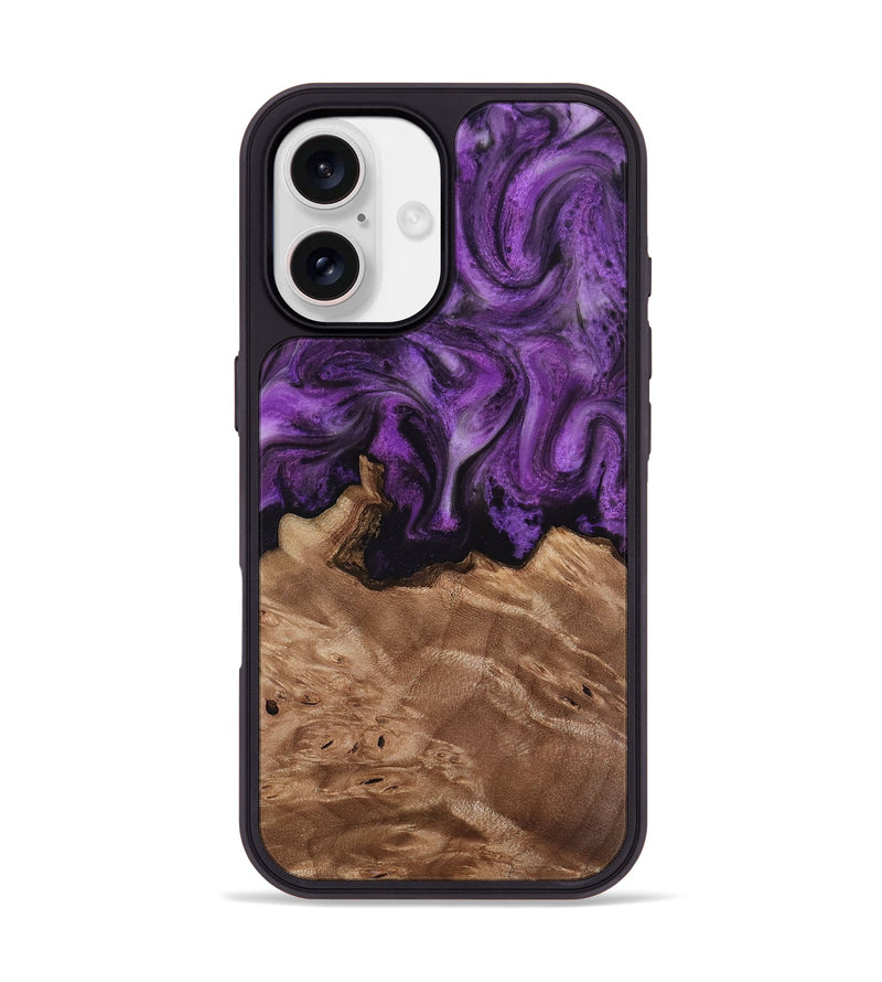 iPhone 17 Wood Phone Case - Verdie (Purple, 818463)