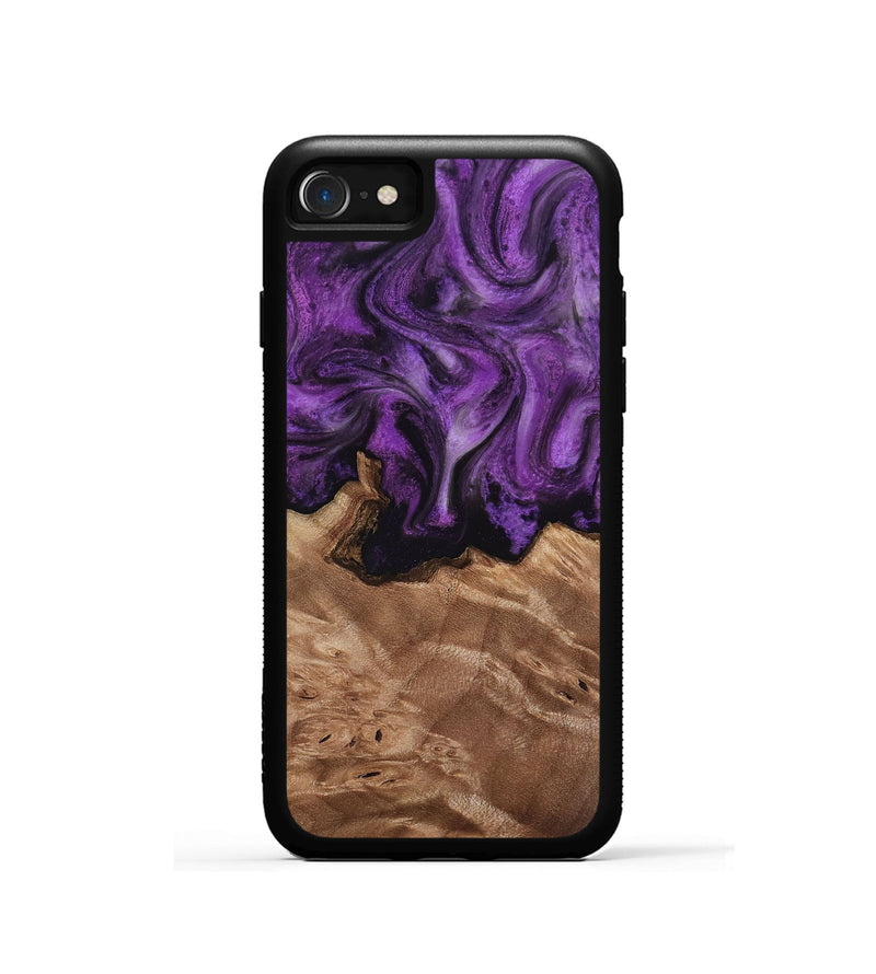 iPhone SE Wood Phone Case - Verdie (Purple, 818463)